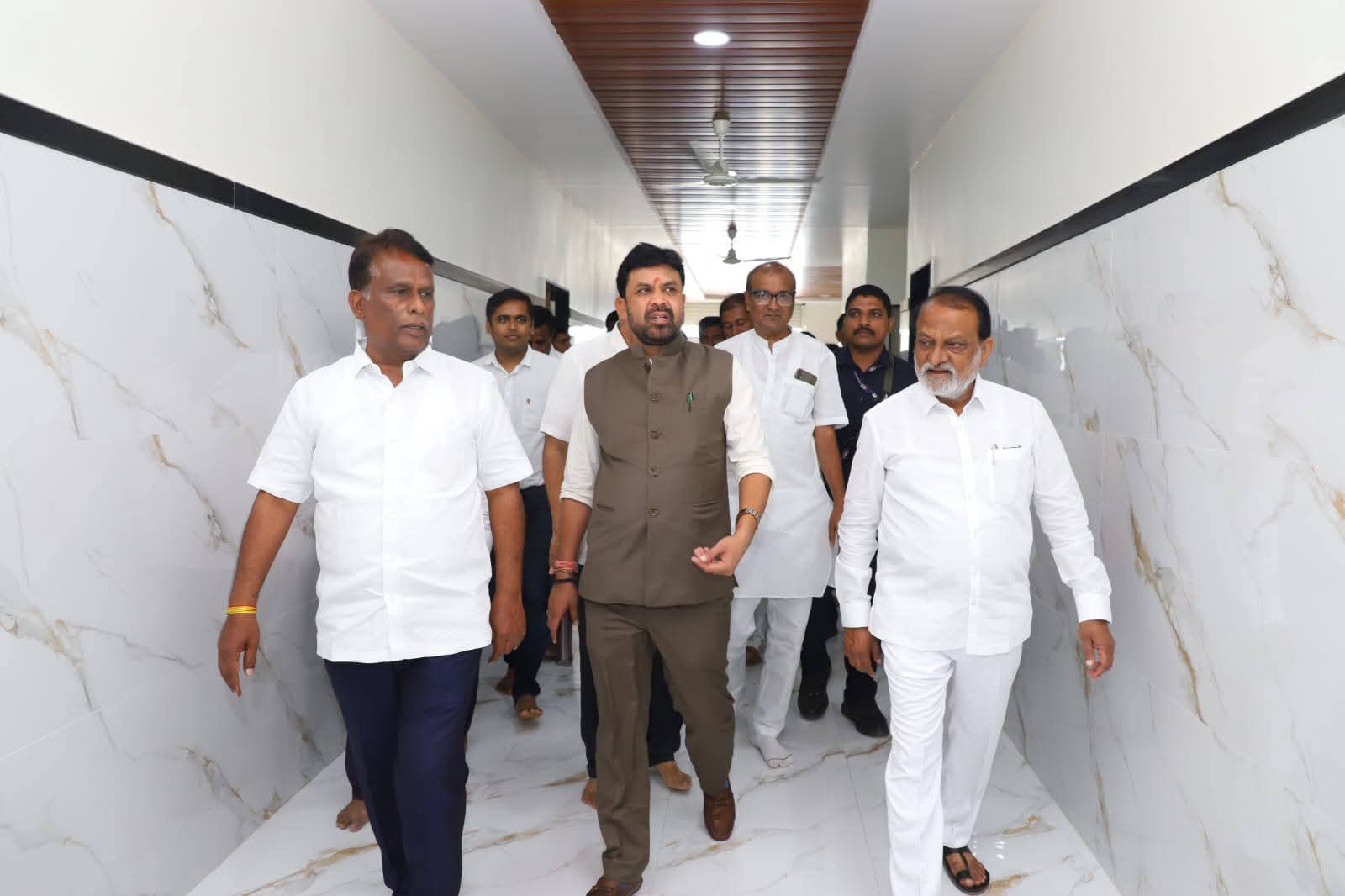 Hospital corridor and facilities